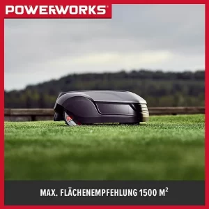 BAUHAUS Powerworks Mähroboter P15 24 V, 2 Ah, Max. Flächenempfehlung: 1.500 M² 10
