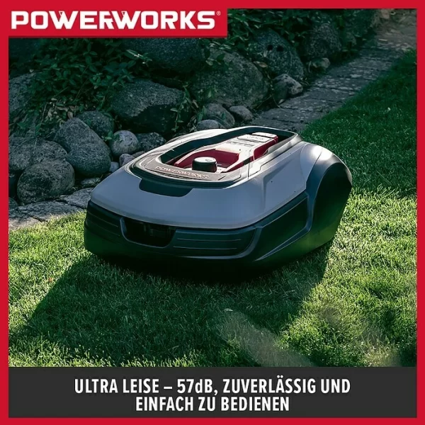 BAUHAUS Powerworks Mähroboter P15 24 V, 2 Ah, Max. Flächenempfehlung: 1.500 M² 7