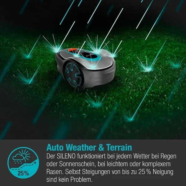 BAUHAUS Gardena Mähroboter Sileno Minimo 250 18 V, 2,1 Ah, Max. Flächenempfehlung: 250 M² 7