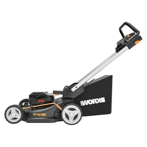BAUHAUS Worx PowerShare Akku-Rasenmäher WG749E 20 V, 2 Akkus, 4 Ah, Schnittbreite: 46 Cm 3