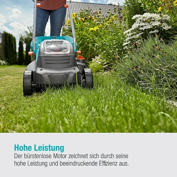 BAUHAUS Gardena Akku-Rasenmäher PowerMax 32/36V P4A 18 V, Ohne Akku, Schnittbreite: 32 Cm 5