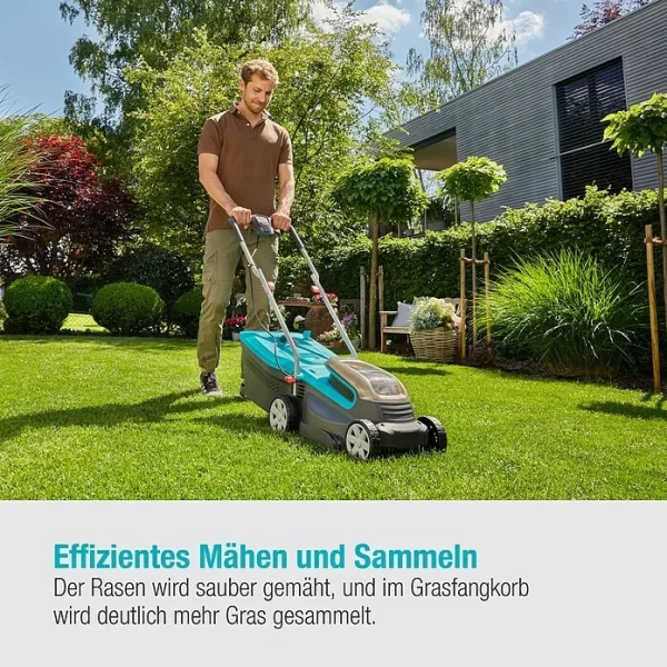 BAUHAUS Gardena Akku-Rasenmäher PowerMax 32/36V P4A 18 V, Ohne Akku, Schnittbreite: 32 Cm 6