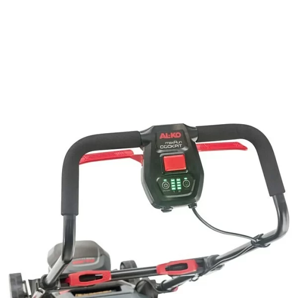 BAUHAUS AL-KO Bosch Home & Garden Compatible Akku-Rasenmäher Teleskopierbarer Holm 18 V, 2 Akkus, 5 Ah, Schnittbreite: 38 Cm 6