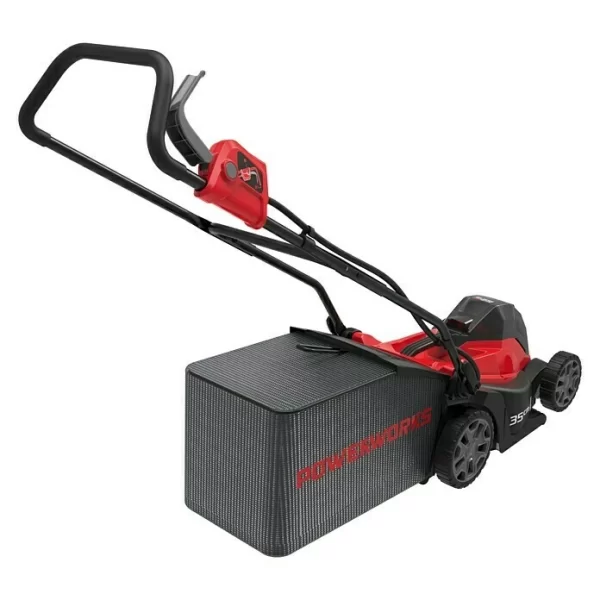 BAUHAUS Powerworks Akku-Rasenmäher P48LM35 48 V, Ohne Akku, Schnittbreite: 35 Cm 6