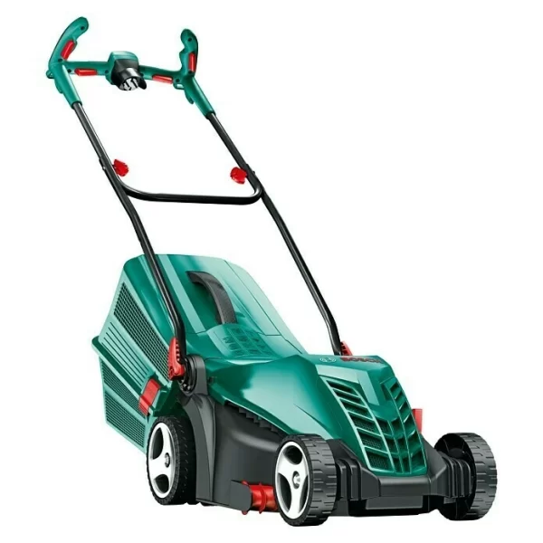 BAUHAUS Bosch Elektro-Rasenmäher ARM 34 Leistung: 1.300 W, Schnittbreite: 34 Cm 1