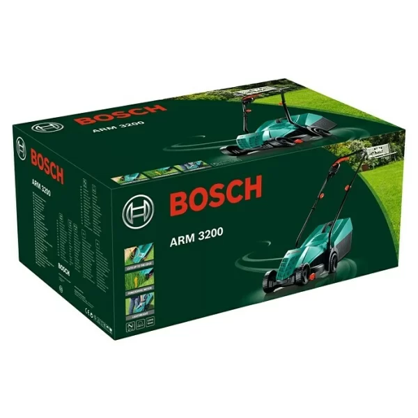 BAUHAUS Bosch Elektro-Rasenmäher ARM 32 Leistung: 1.200 W, Schnittbreite: 32 Cm 7