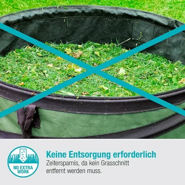 BAUHAUS Gardena Akku-Rasenmäher HandyMower 22/18V P4A 18 V, Ohne Akku, 2,5 Ah, Schnittbreite: 22 Cm 4