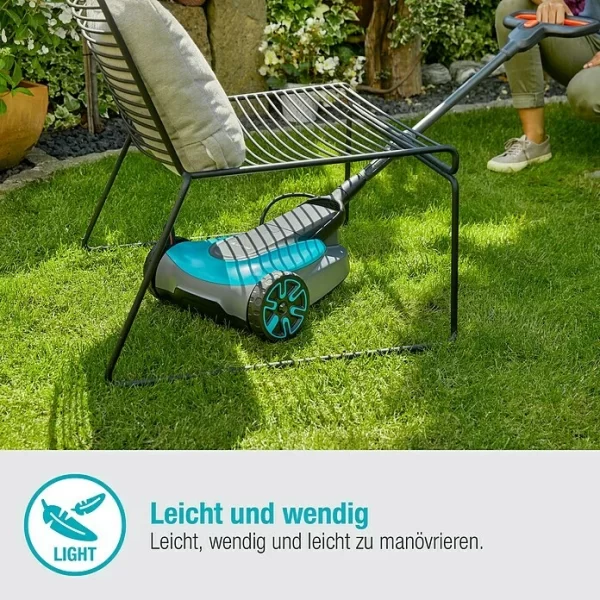 BAUHAUS Gardena Akku-Rasenmäher HandyMower 22/18V P4A 18 V, Ohne Akku, 2,5 Ah, Schnittbreite: 22 Cm 5
