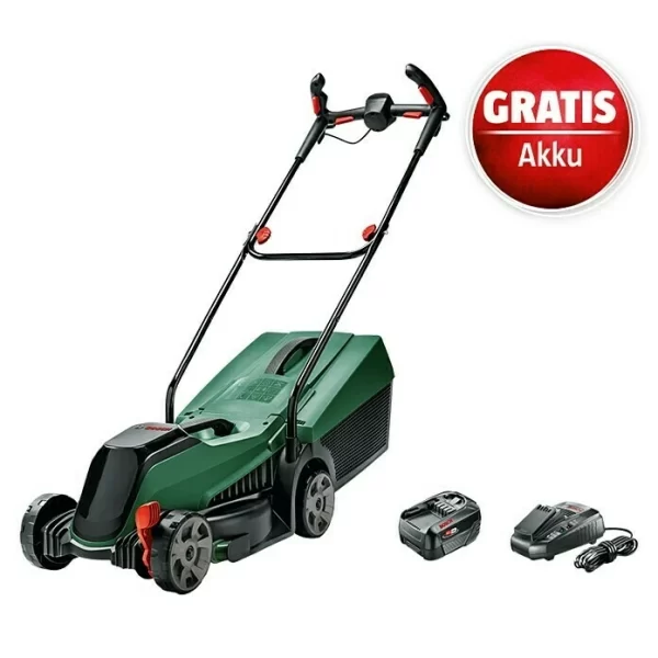 BAUHAUS Bosch 18 V Power For All Akku-Rasenmäher CityMower 18V-32-300 18 V, 1 Akku, 4 Ah, Schnittbreite: 32 Cm 1