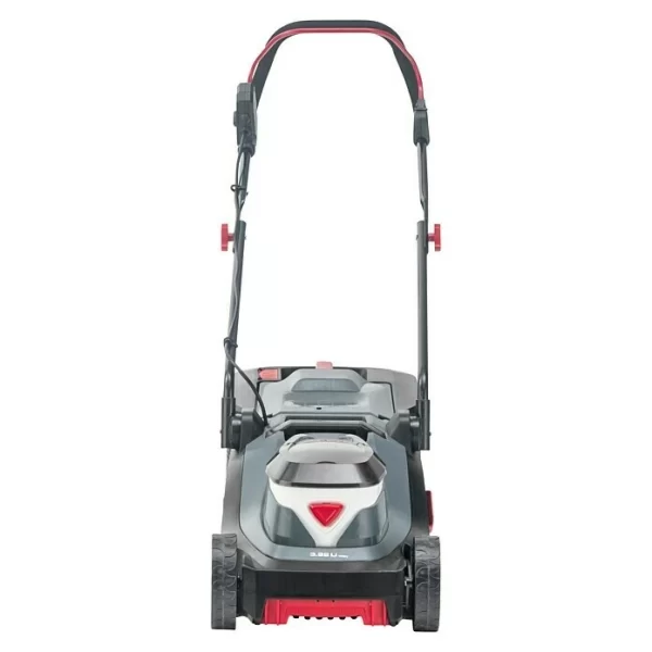BAUHAUS AL-KO Bosch Home & Garden Compatible Akku-Rasenmäher Praktischer Tragegriff 18 V, 2 Akkus, 2,5 Ah, Schnittbreite: 32 Cm 6