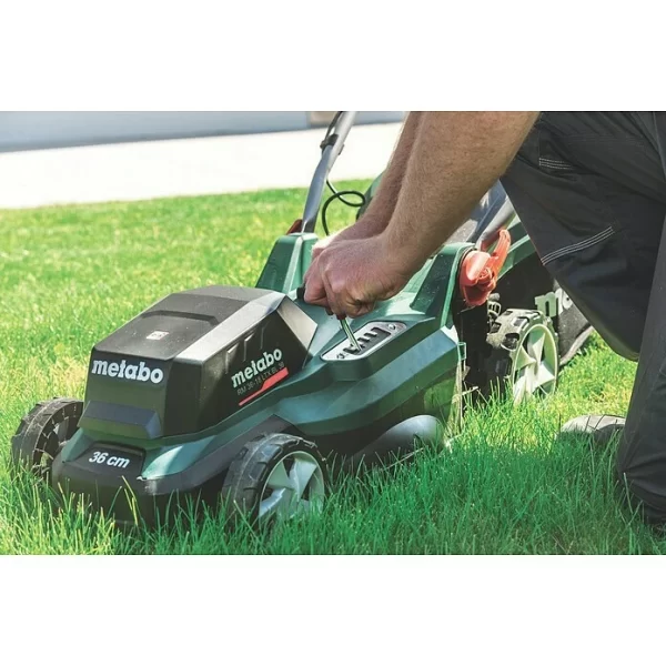 BAUHAUS Metabo Akku-Rasenmäher RM 36-18 LTX BL 36  18 V, Ohne Akku, 5,2 Ah, Schnittbreite: 36 Cm 7