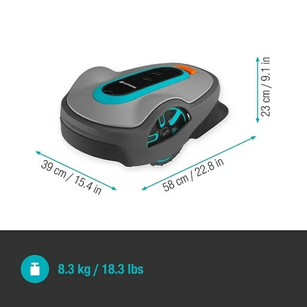 BAUHAUS Gardena Mähroboter Sileno Life 750 2,1 Ah, Max. Flächenempfehlung: 750 M² 4