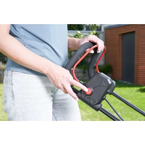 BAUHAUS AL-KO Bosch Home & Garden Compatible Akku-Rasenmäher Praktischer Tragegriff 18 V, 2 Akkus, 2,5 Ah, Schnittbreite: 32 Cm 7