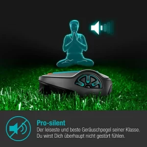 BAUHAUS Gardena Mähroboter-Set Smart SILENO City Set 600 LONA 18 V, 2 Ah, Max. Flächenempfehlung: 600 M² 18