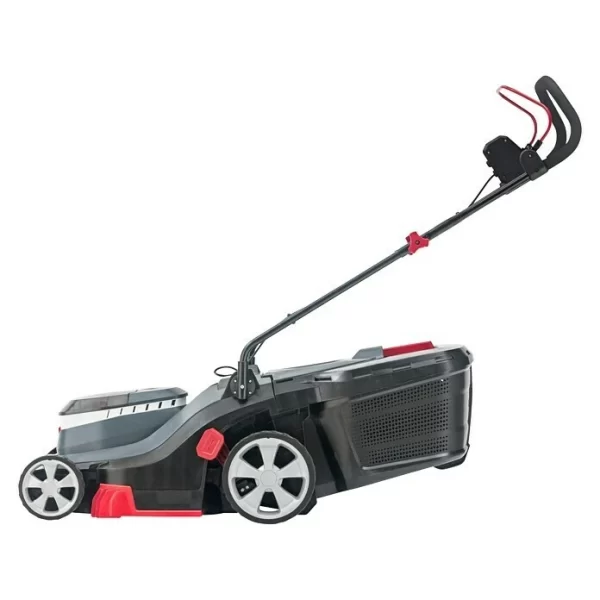 BAUHAUS AL-KO Bosch Home & Garden Compatible Akku-Rasenmäher Praktischer Tragegriff 18 V, 2 Akkus, 4 Ah, Schnittbreite: 38 Cm 6