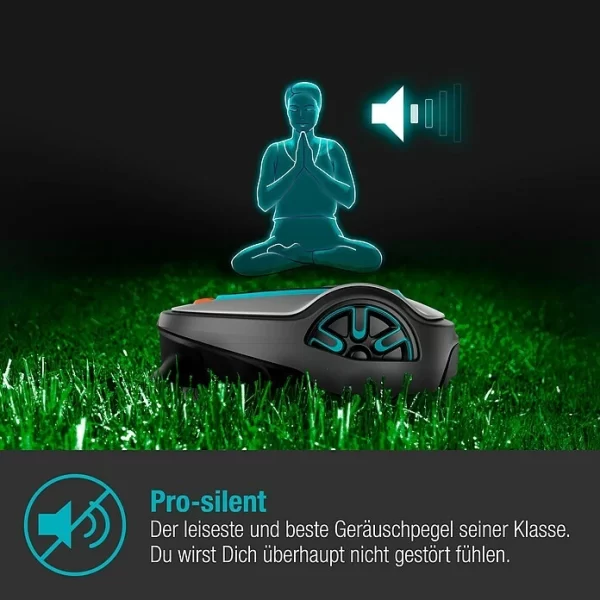 BAUHAUS Gardena Mähroboter Smart SILENO Life Set 1500 18 V, 2 Ah, Max. Flächenempfehlung: 1.500 M² 6