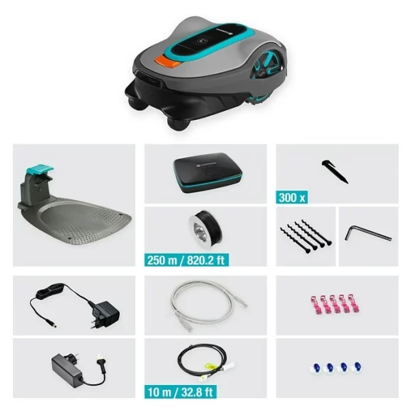 BAUHAUS Gardena Mähroboter Smart SILENO Life Set 1500 18 V, 2 Ah, Max. Flächenempfehlung: 1.500 M² 7