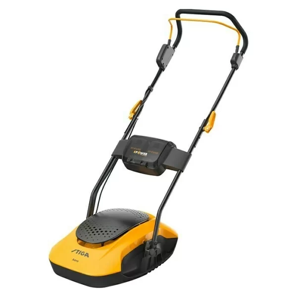 BAUHAUS Stiga Akku-Luftkissenmäher AERO 132e 2 Akkus, 4 Ah, Schnittbreite: 30 Cm 1