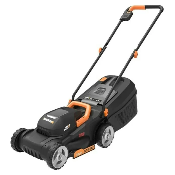 BAUHAUS Worx PowerShare Akku-Rasenmäher WG730E 20 V, 1 Akku, 4 Ah, Schnittbreite: 30 Cm 1