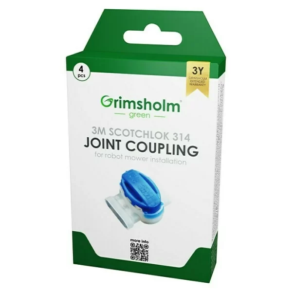 BAUHAUS Grimsholm Green Kabelverbinder 3M SCOTCHLOK 314 4 Stk., Passend Für: Alle Mähroboter 1